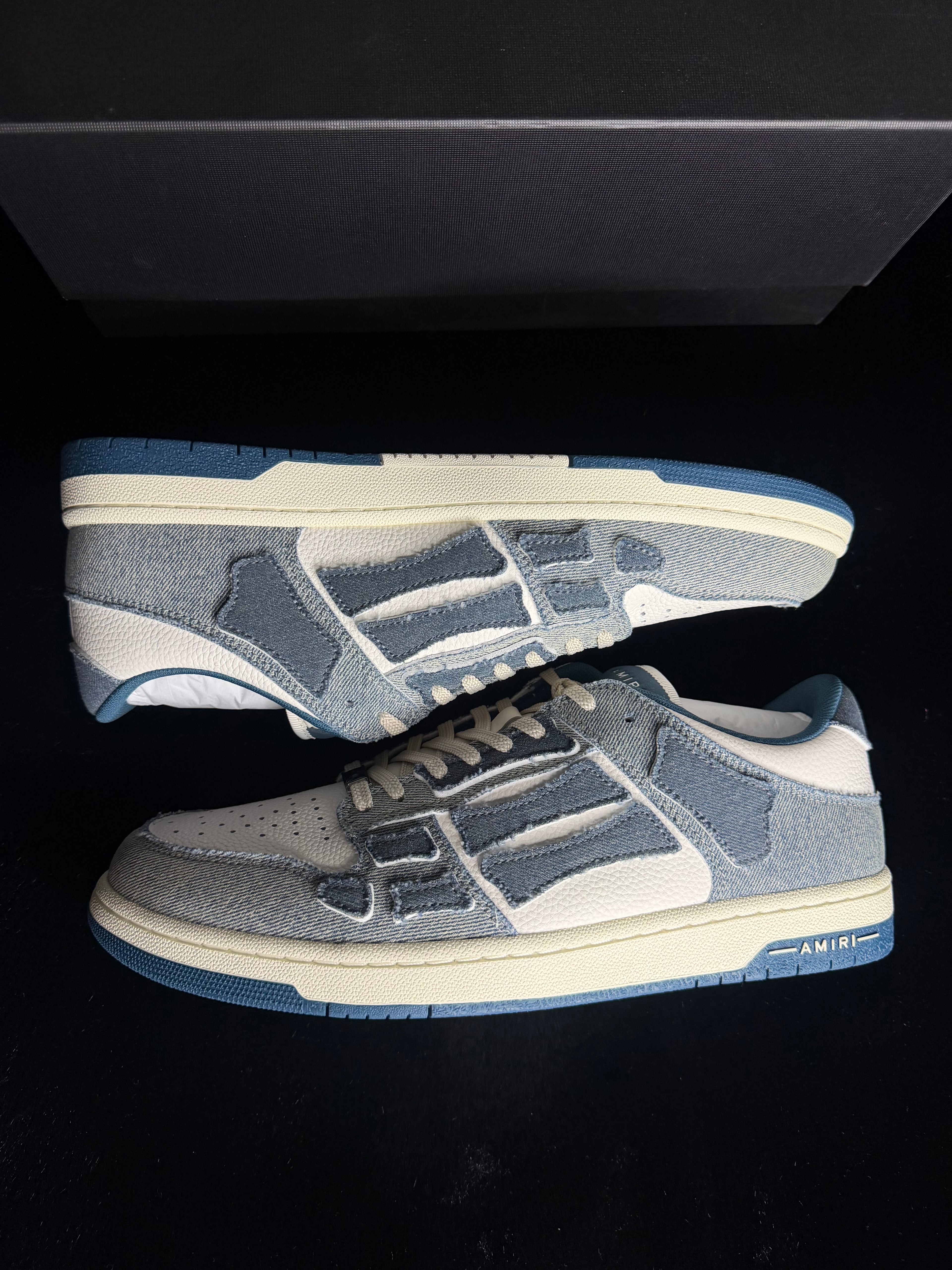 Amiri Skel Vintage Sneakers Size 45