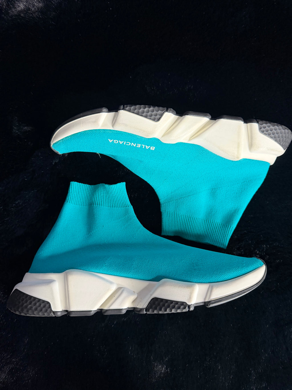 Balenciaga Speed Turquoise Size 40