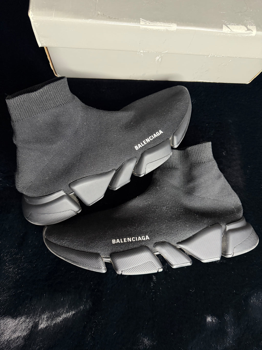 Balenciaga Speed Triple Black 2.0 Size 45