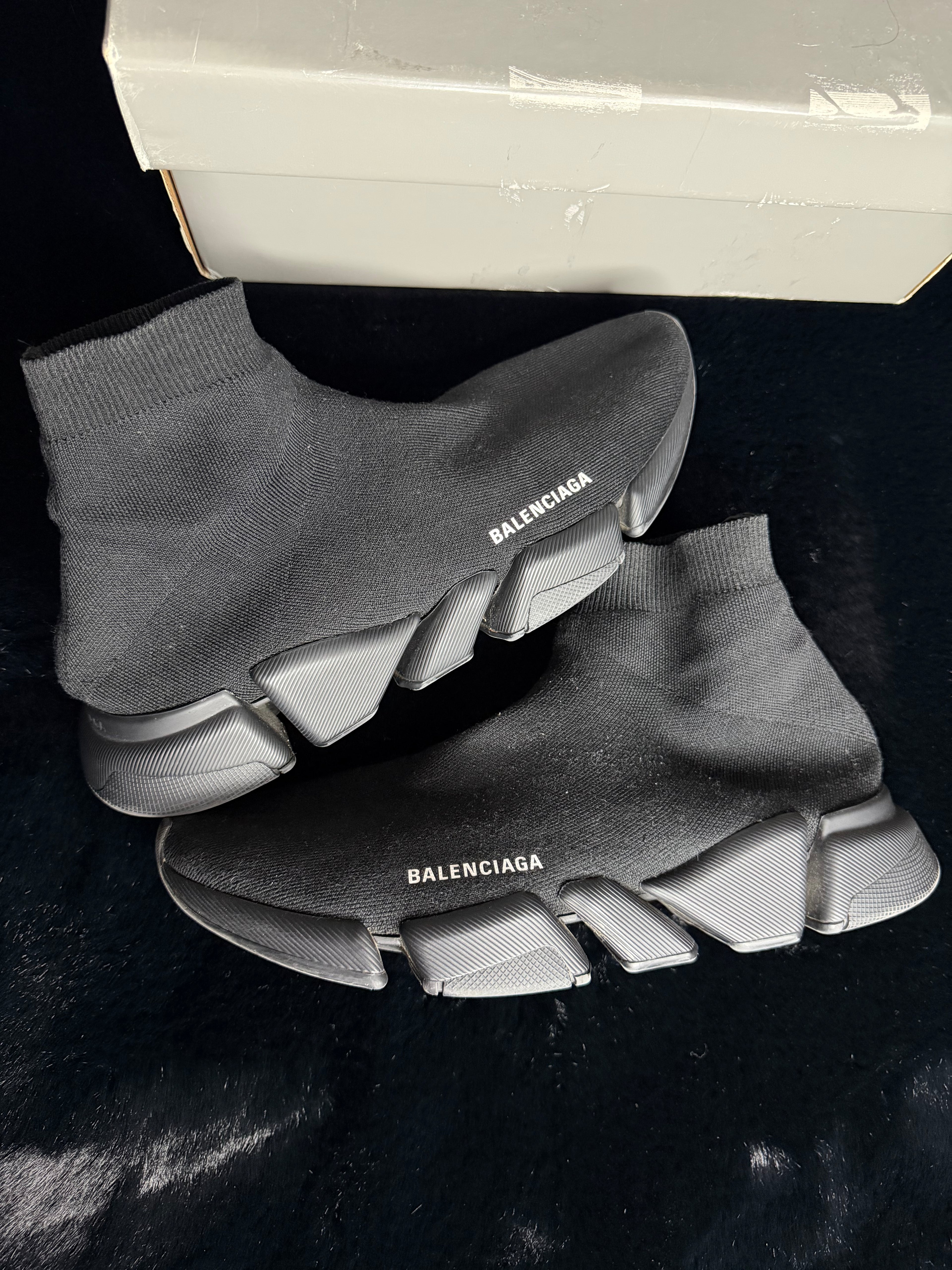 Balenciaga Speed Triple Black 2.0 Size 45