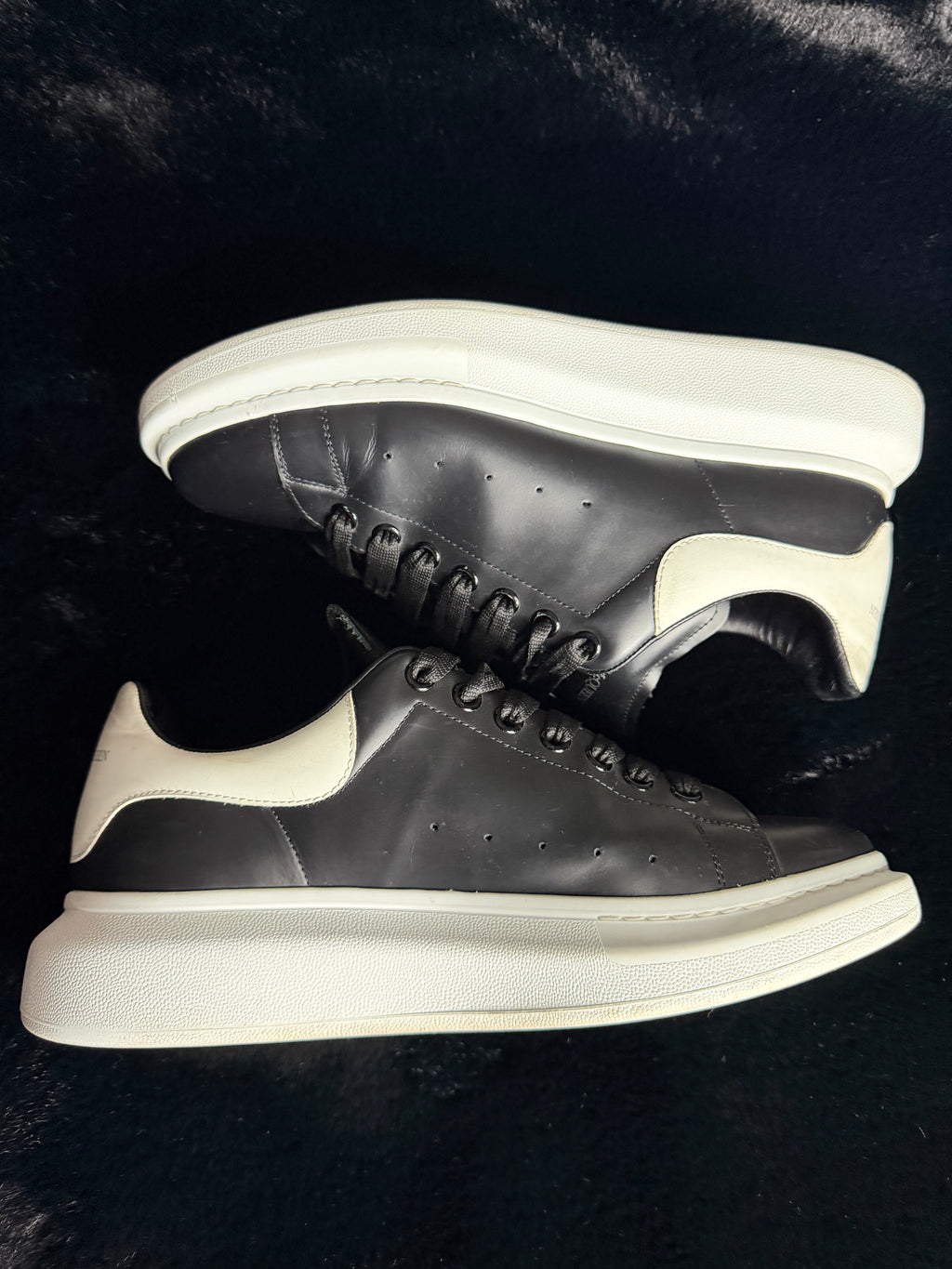 Alexander Mcqueen Black Sneakers Size 44