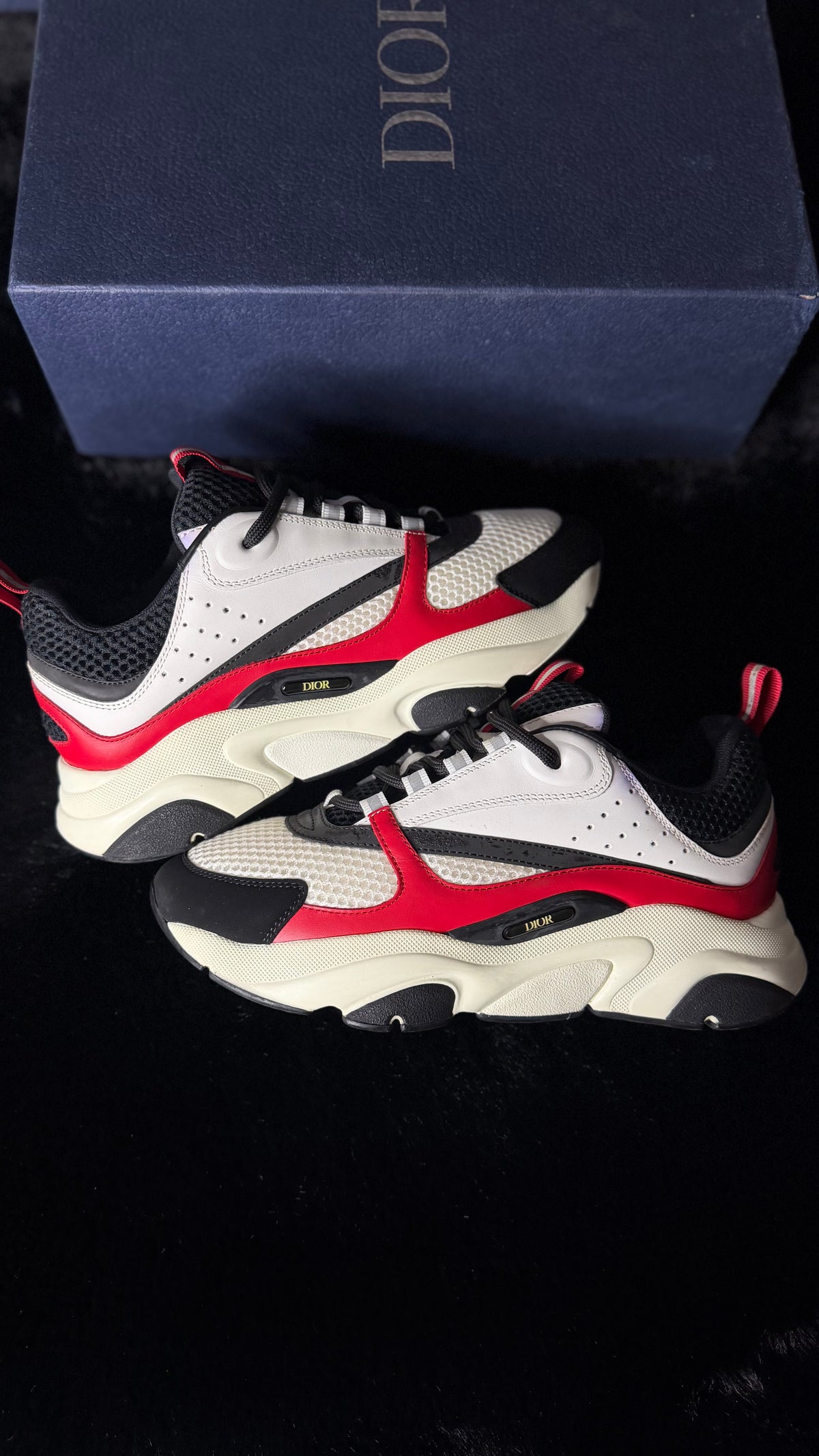 Dior b22 Red/White Size 41