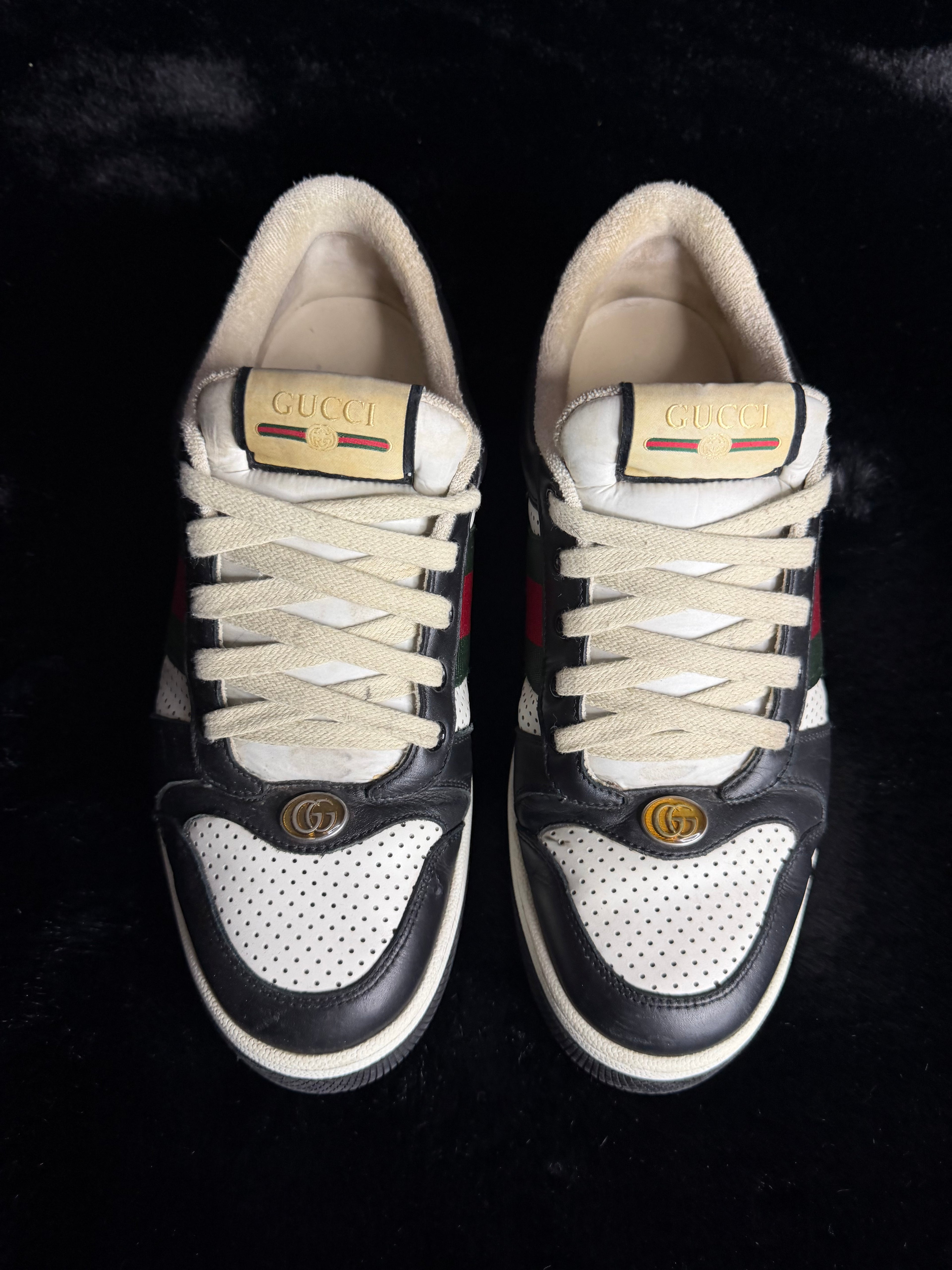 Gucci Screener Sneakers Size 8G