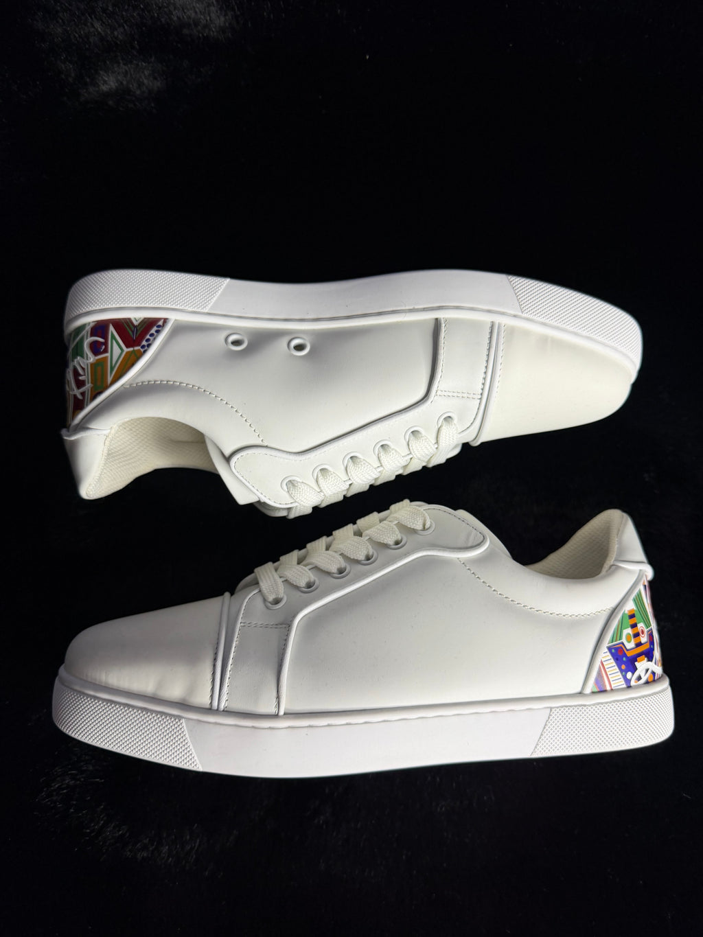 Christian Louboutin White Sneakers Size 40