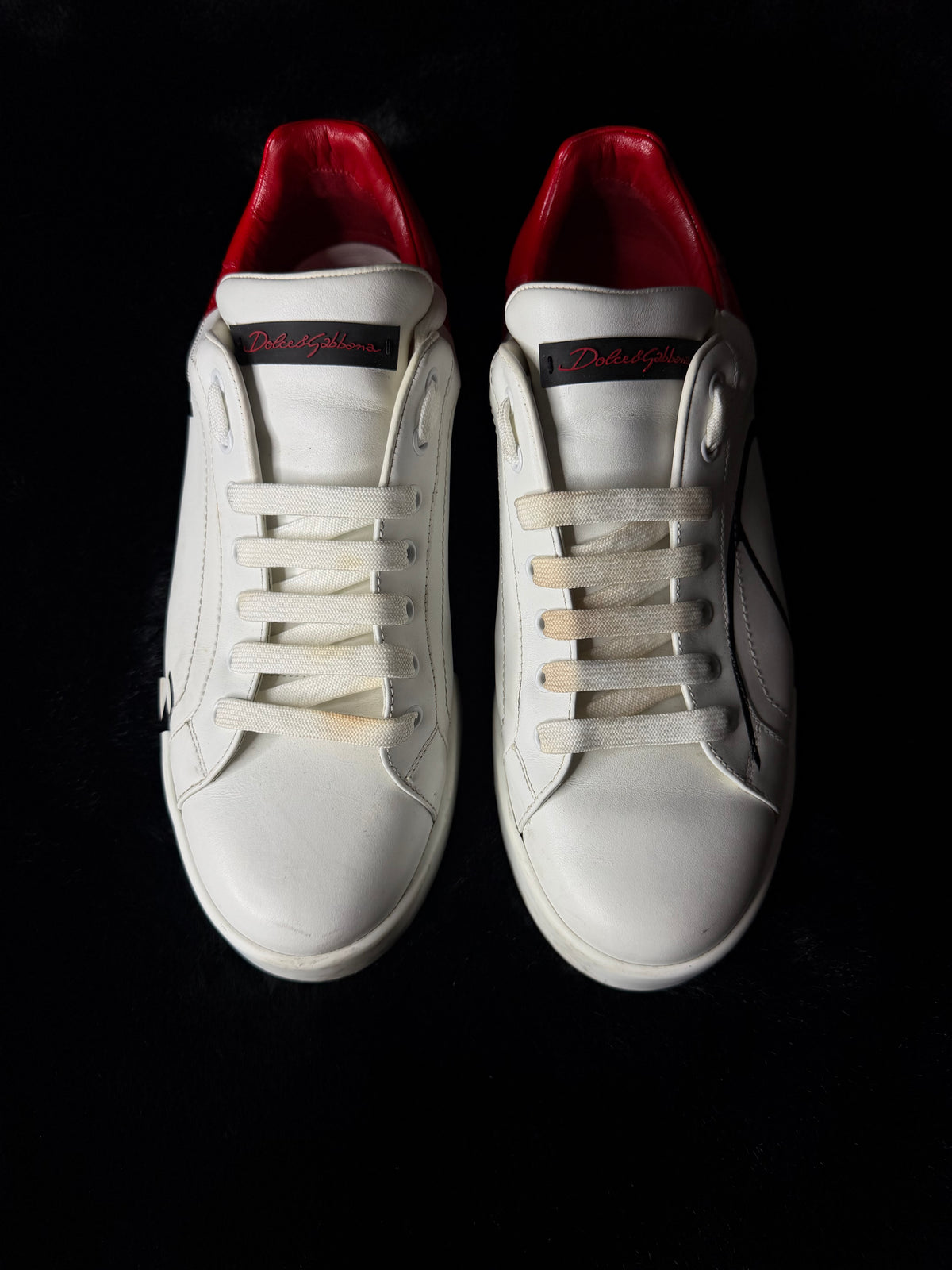 Dolce Gabbana Portofino Red/White Size 43