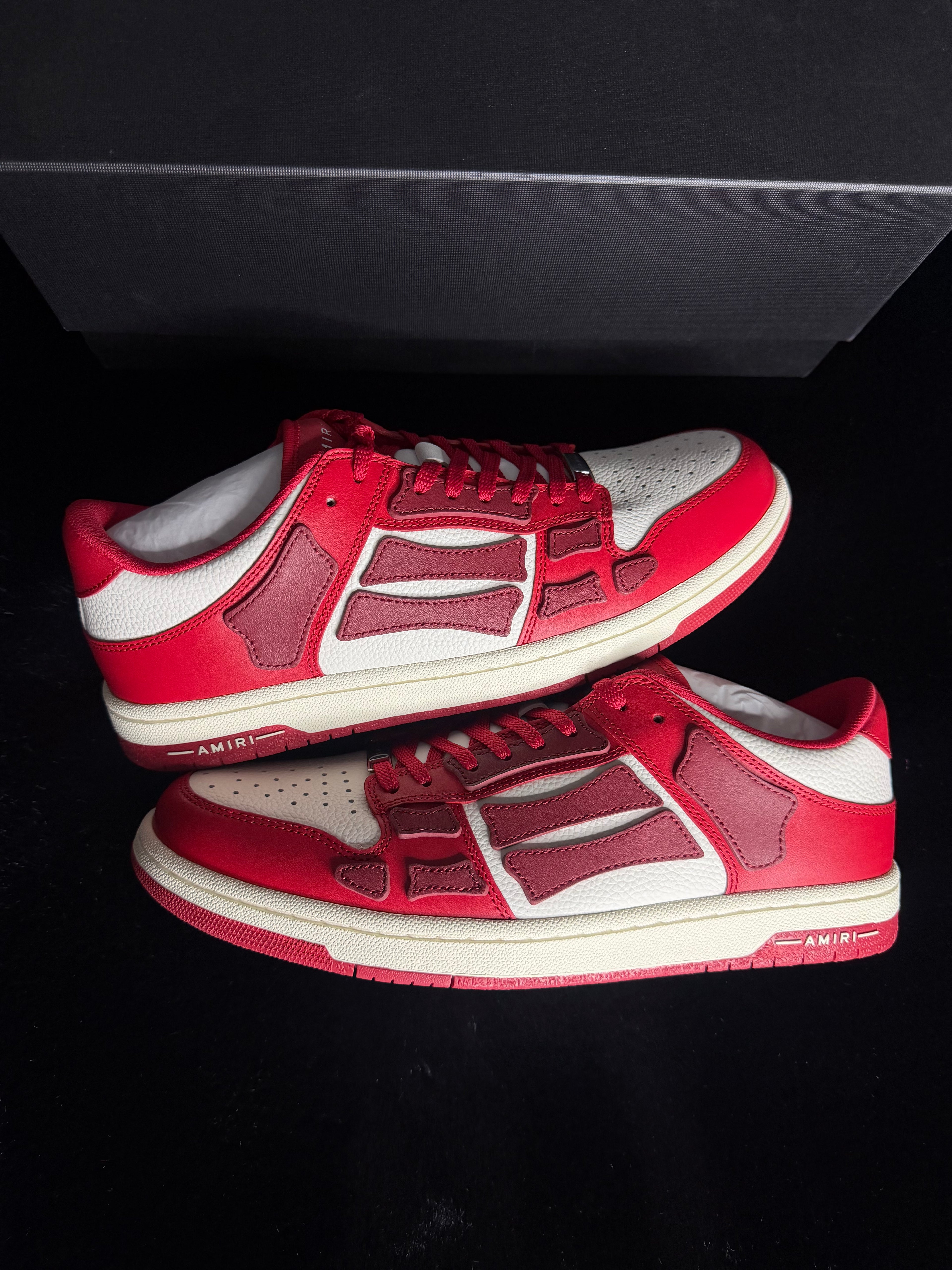 Amiri Skel Red Sneakers Size 44