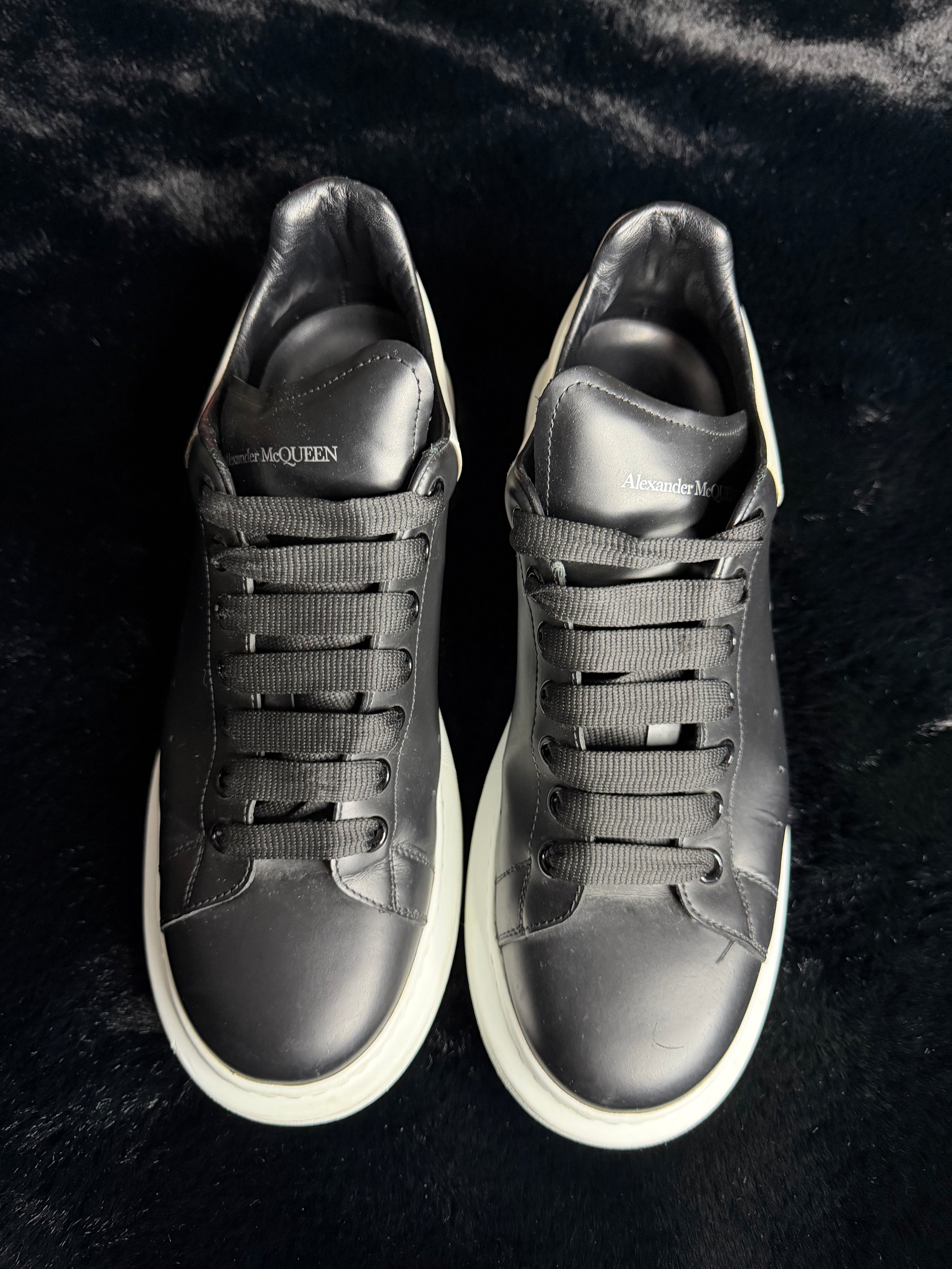 Alexander Mcqueen Black Sneakers Size 44