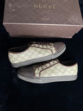 Gucci GG Brown Sneakers Size 11-11.5