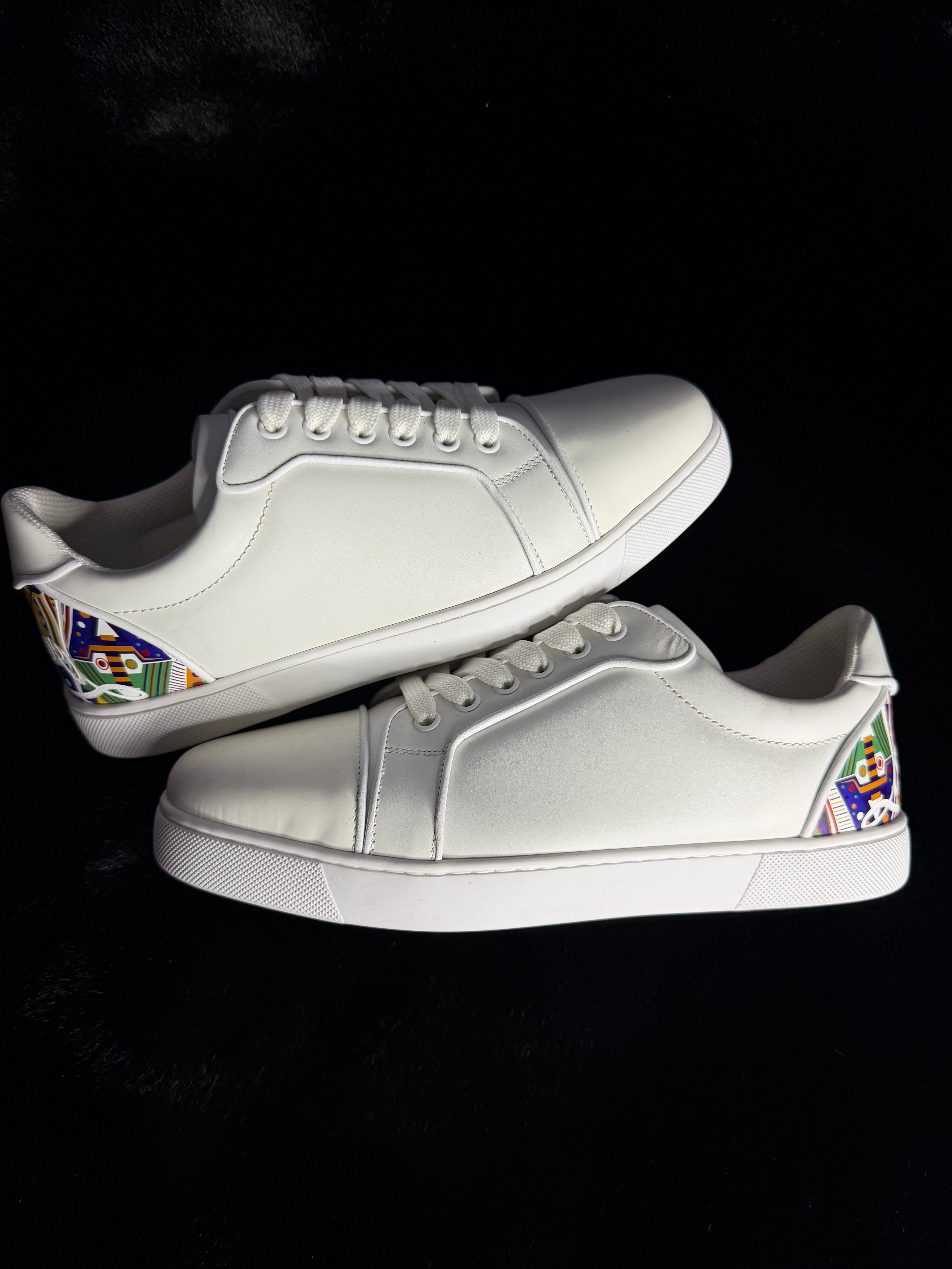 Christian Louboutin White Sneakers Size 40