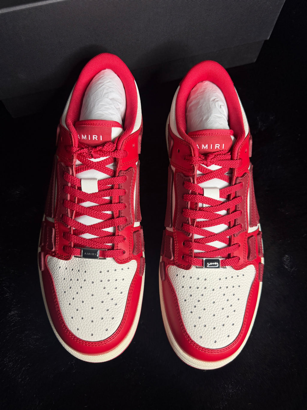 Amiri Skel Red Sneakers Size 44