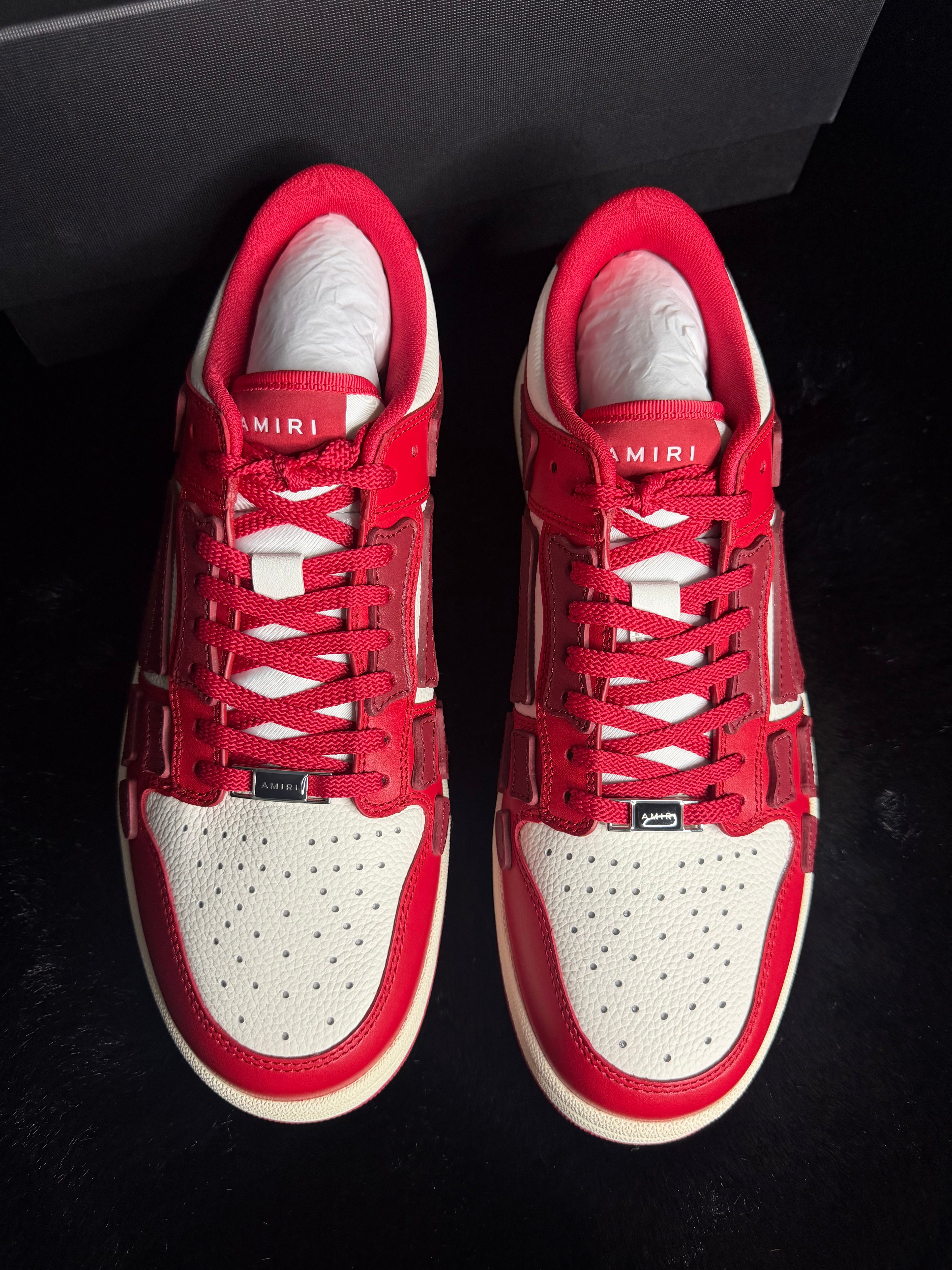 Amiri Skel Red Sneakers Size 44