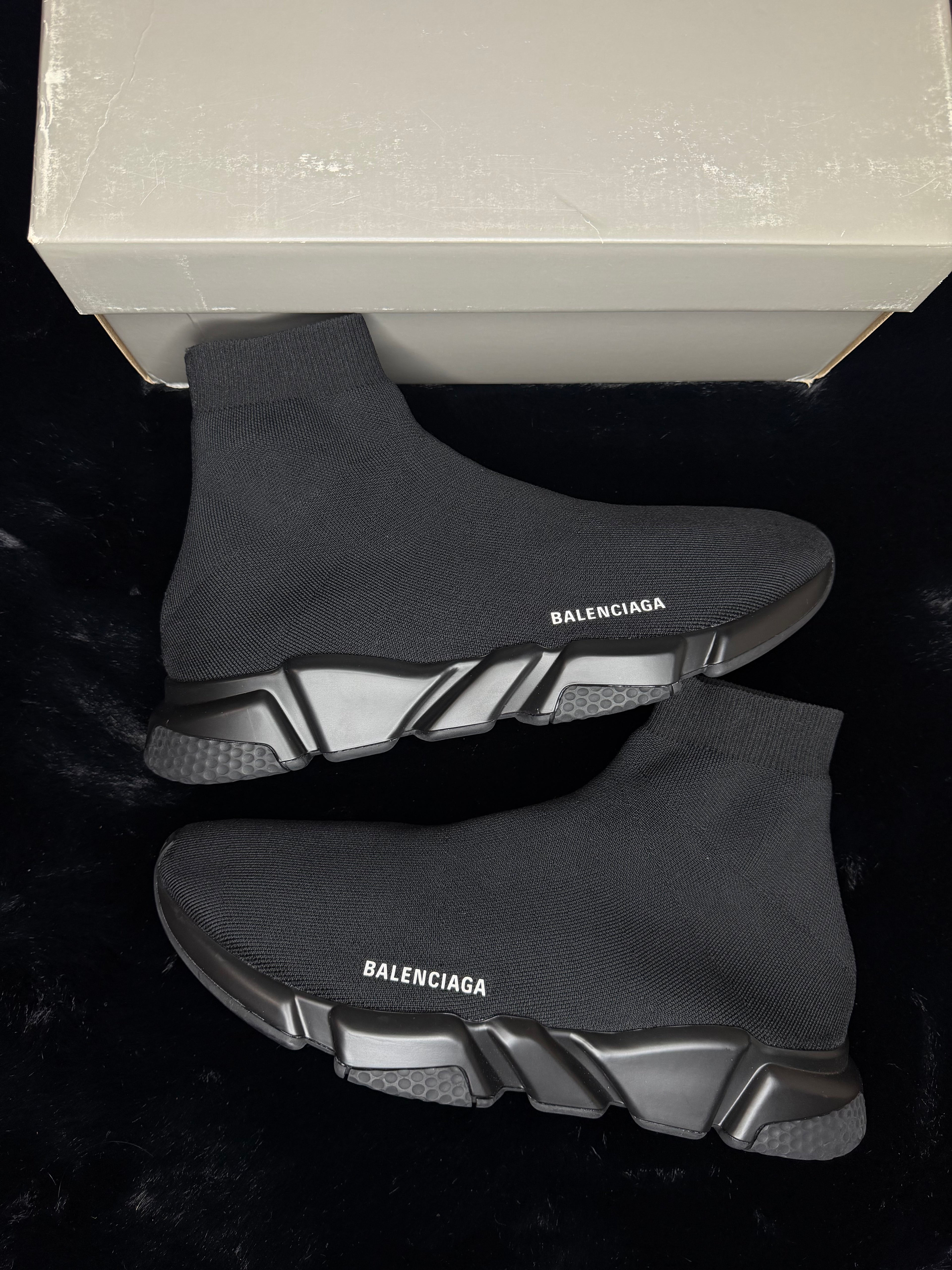Balenciaga Speed Black Sock Size 46,47