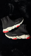 Balenciaga Speed Black/Red Size 45
