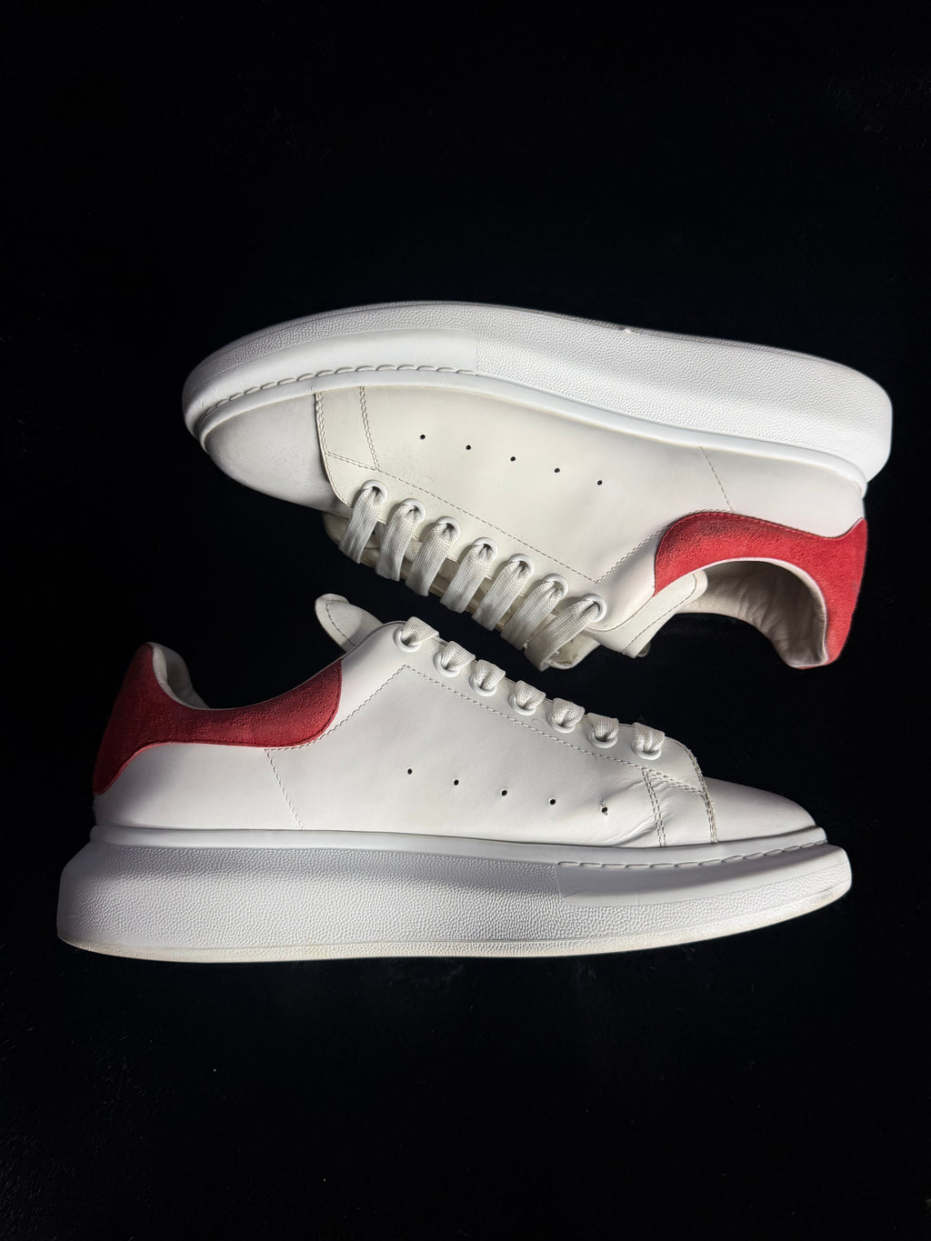 Alexander Mcqueen Red/White Size 44