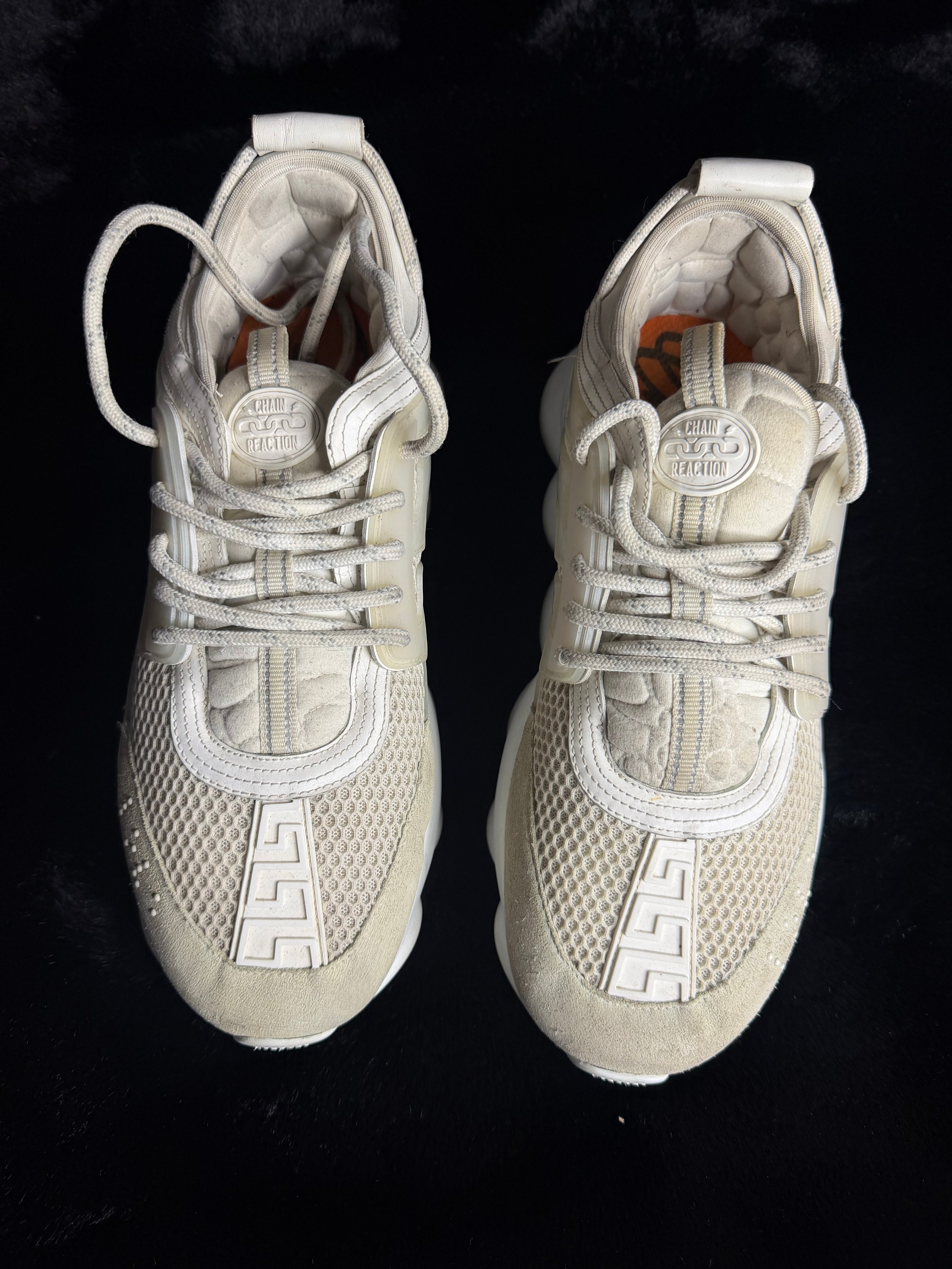 Versace Chain Reaction White Size 43