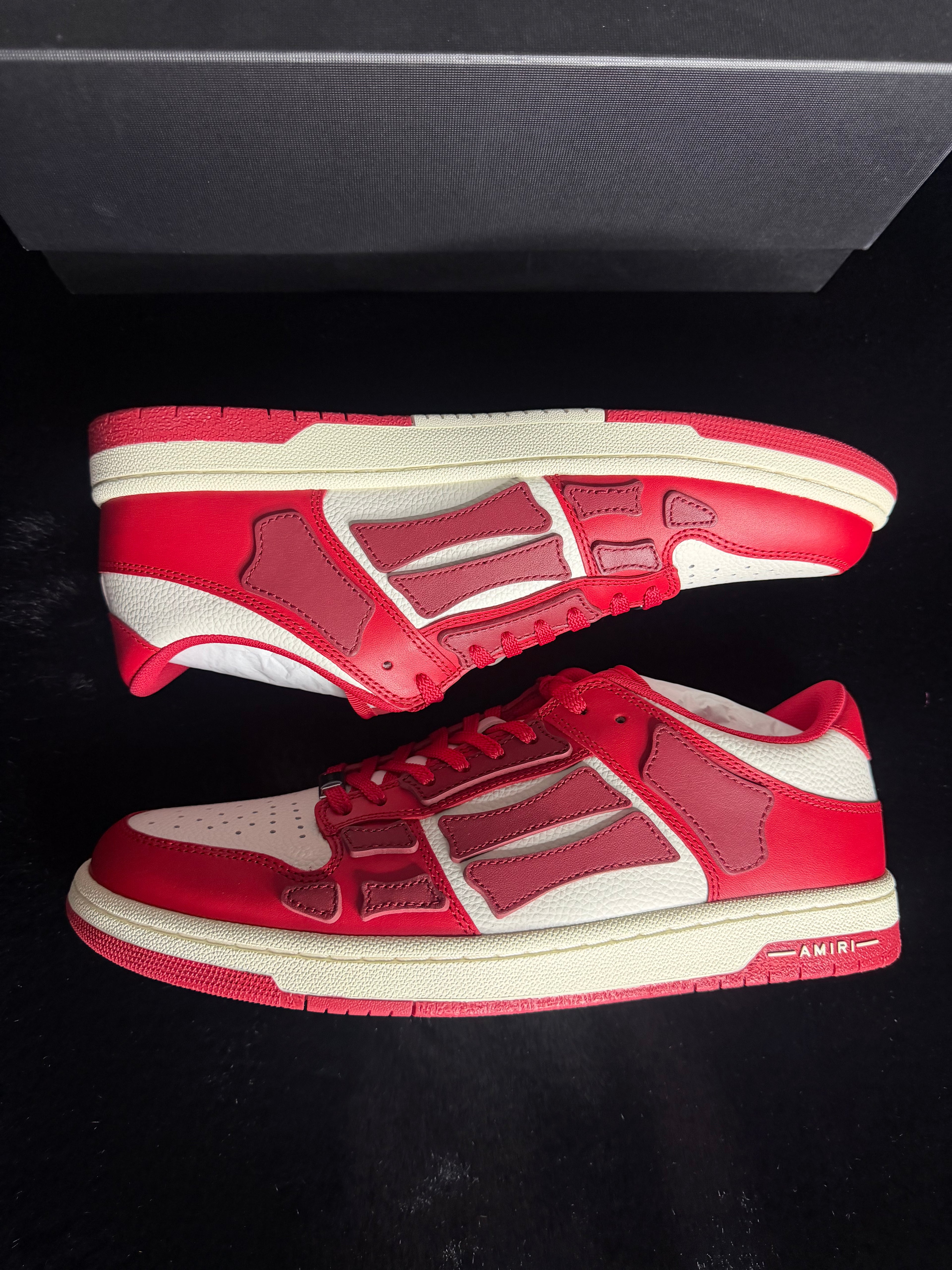 Amiri Skel Red Sneakers Size 44